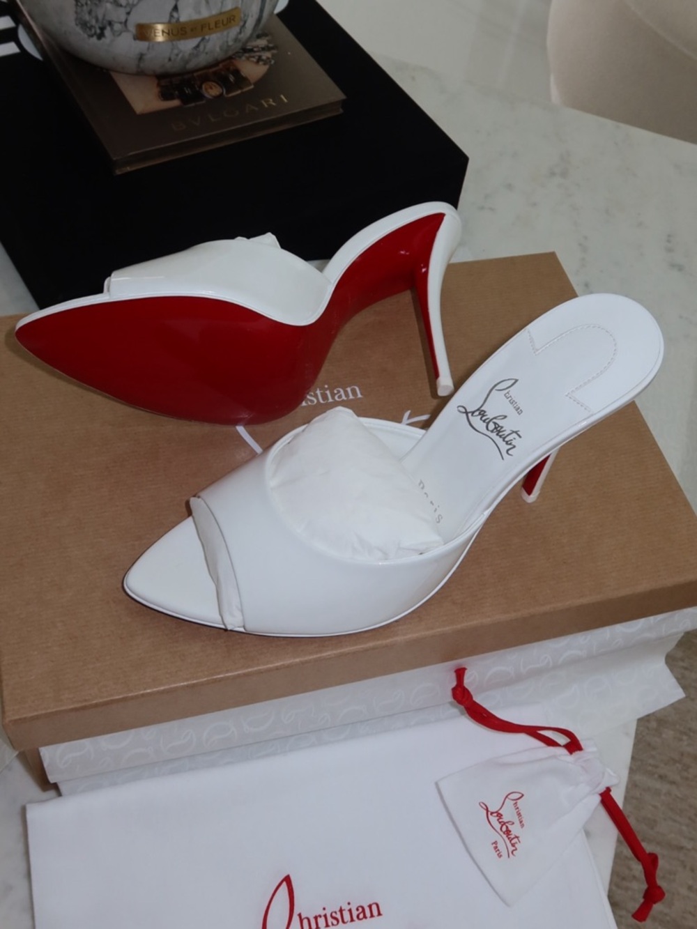 Christian Louboutin White Miss Z